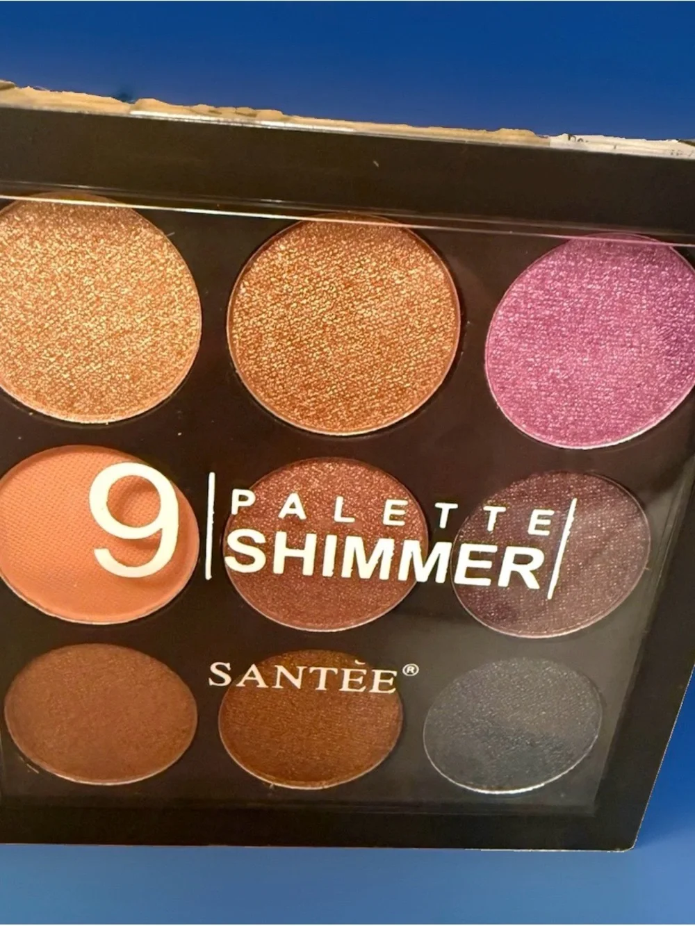 Santee 9 Palette Shimmer Eyeshadow Sweet Dreams Pressed Powder ST384 0.34 oz